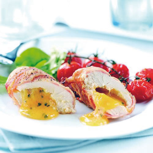 Chicken Breast Stuffed with Double Gloucester, Rosemary & Thyme